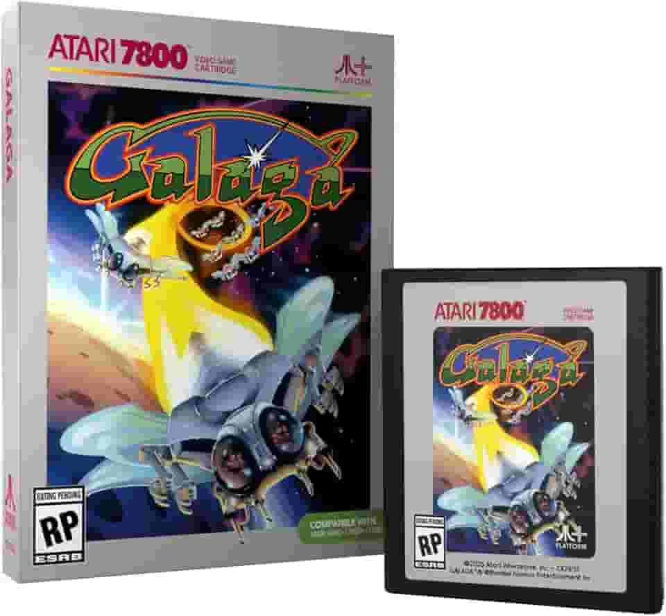GALAGA 7800 – Atari 7800 Game Cartridge
