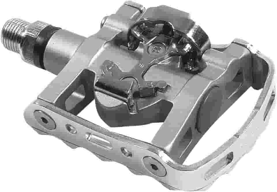 SHIMANO Pedais sem clipe SPD Pedal E-PDM324, estrada, liga de aço