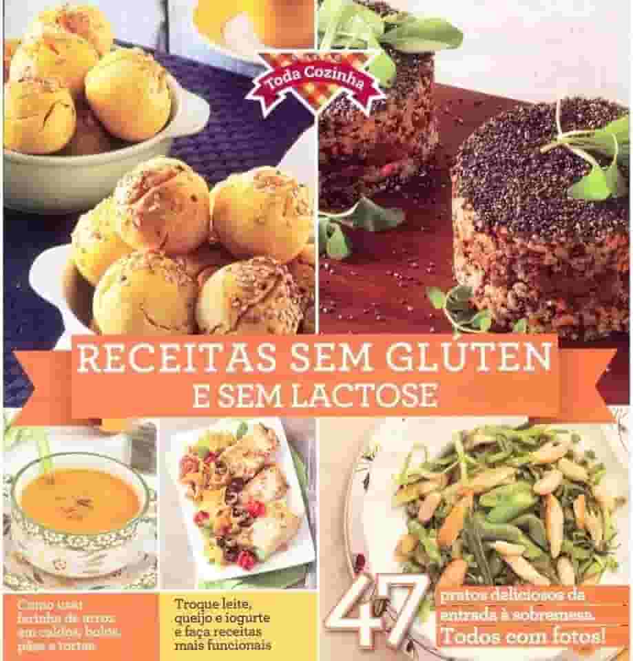 Receitas sem gluten e sem lactose coleçao toda cozinha