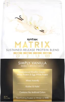 Matrix Protein Blend - Syntrax - 2.270g - Simply Vanilla