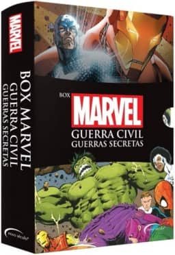 Box Marvel Guerra Civil: Guerras secretas