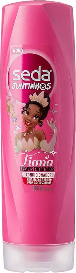 Seda Condicionador Infantil Tiana Juntinhos Crespos Encantados 300Ml