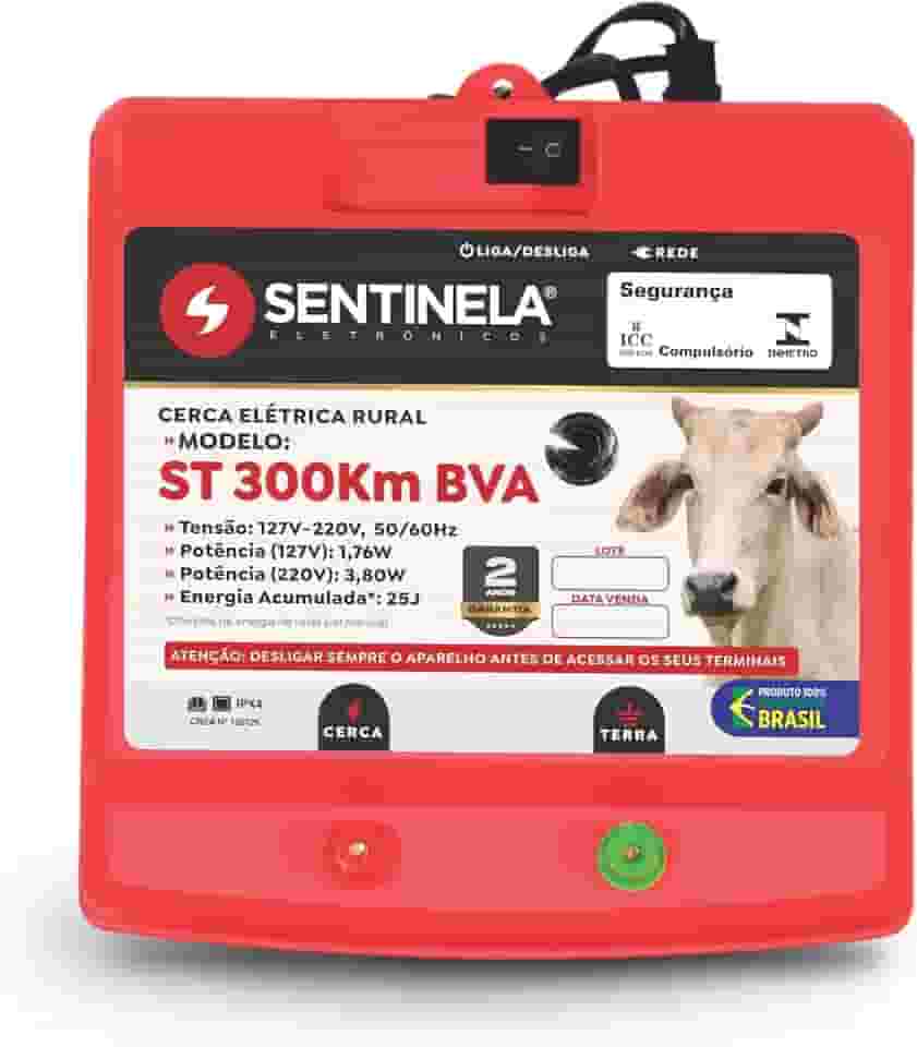 Cerca Elétrica Rural ST300 300km - SENTINELA