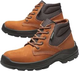 Bota Botina Nobuck Epi Bracol Bae Dubai Cor Preto Bico Pvc