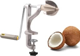 Raspador De Coco Manual Anodilar Cinza