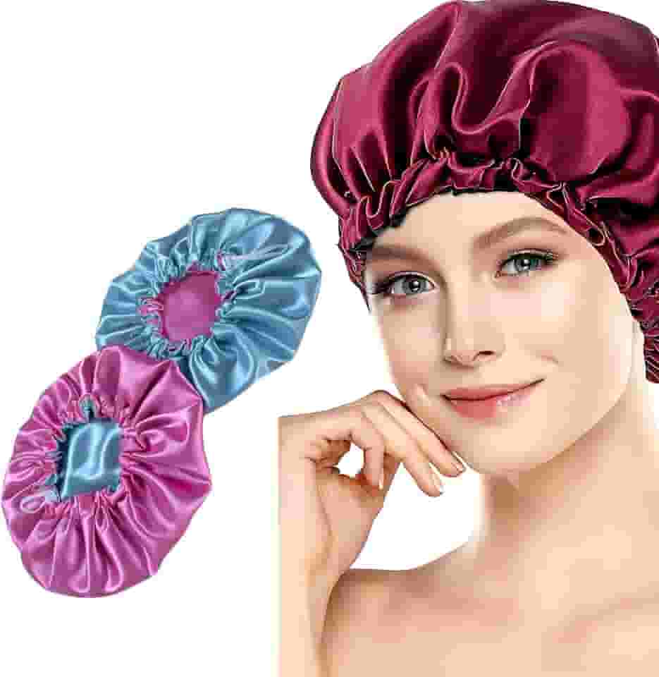 Touca de Cetim Dulpa Face Com Regulagem, Cores Variadas, Cabelos Sem Frizz, Proteção Para Cabelo
