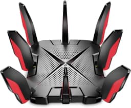 TP-Link Roteador de jogos AX6600 WiFi 6 (Archer GX90) - Roteador de Internet sem fio Gigabit Tri Band, roteador ax de alta velocidade, roteador VPN inteligente para uma casa grande