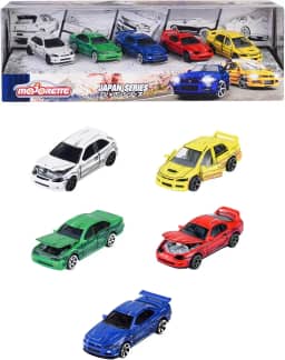 1/64 MAJORETTE GIFTPACK 5 CARROS JAPAN SERIES
