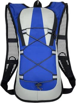 Mochila de Hidratação 2L Impermeável J'PRIB, Bolsa com Refil de Água para Corrida, Bike e Trilhas