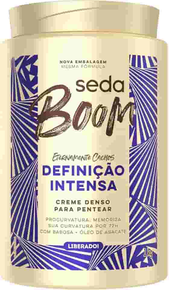 Creme para Pentear Seda Boom Definição Intensa 1 kg