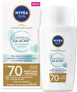 NIVEA SUN Protetor Solar UV Face Specialist Controle da Acne FPS 70 40ml