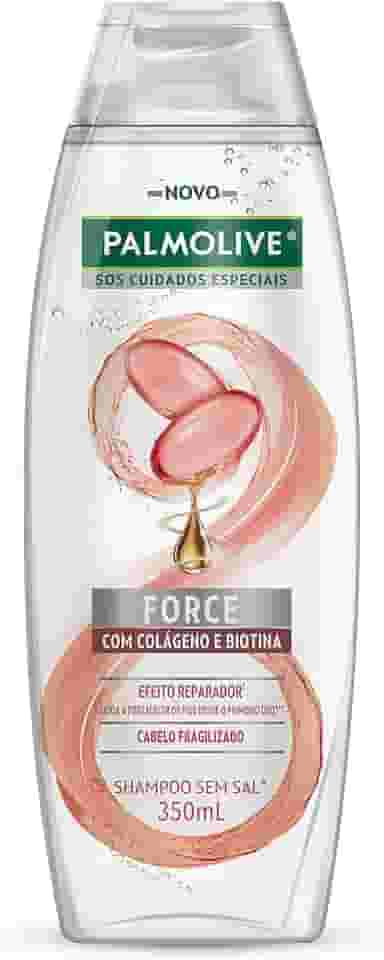 Palmolive Shampoo Sos Cuidados Especiais Force Colágeno 350Ml Cor: Multicolorido