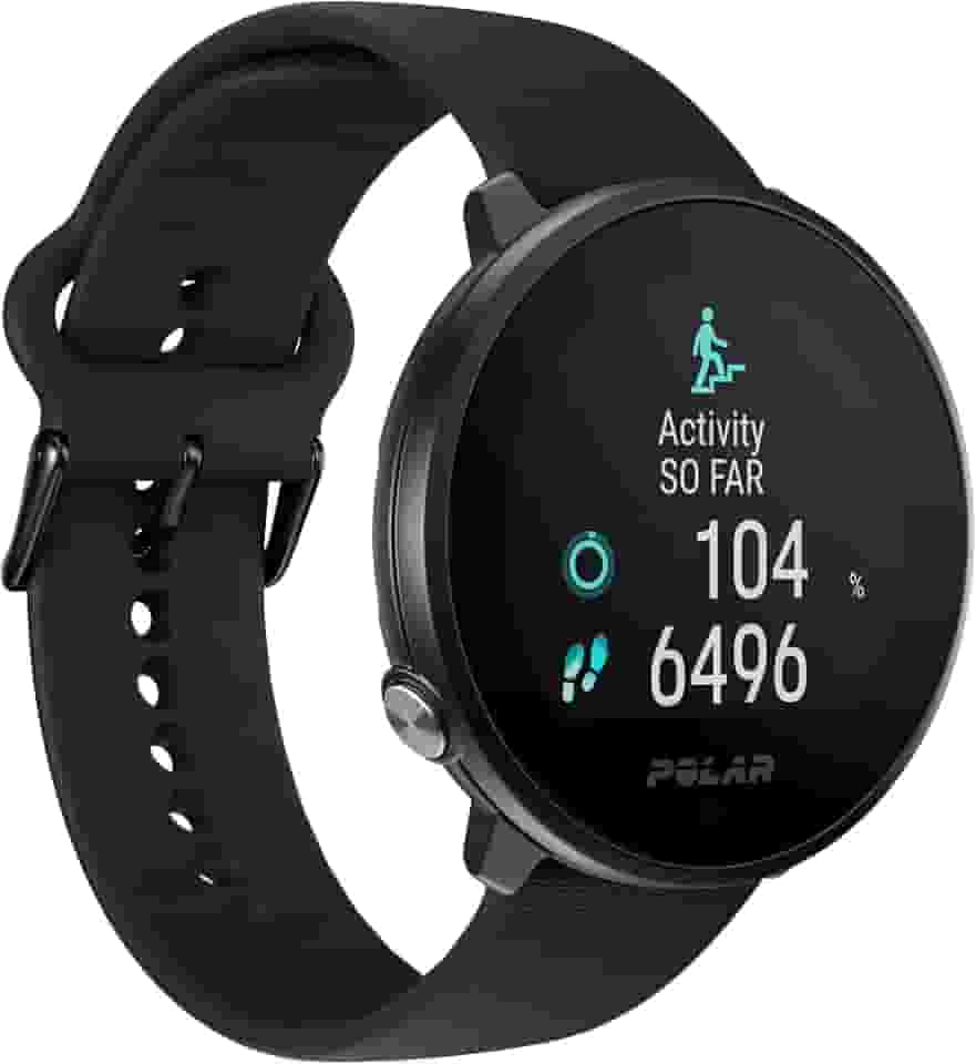 Polar Unite - Relógio Fitness, Monitor de frequência cardíaca no punho, Rastreador de atividades, Monitoramento automático do sono, Orientação de treino diário inteligente