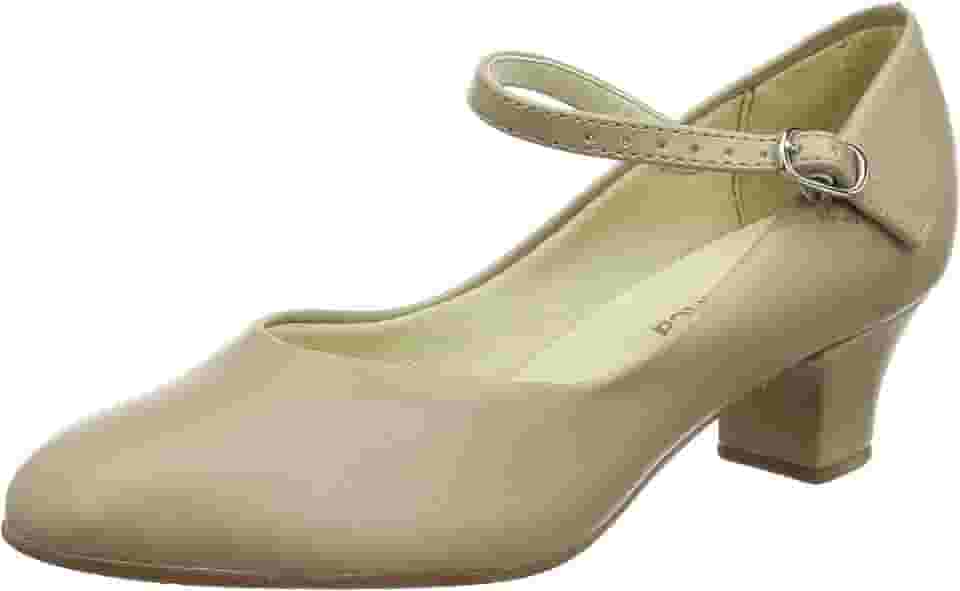 Sapato CH50 – Dança de Salão e Character – Salto de 4 cm com Tira Ajustável