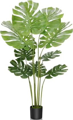 Plantas Artificiais Decorativas, Planta Artificial, Planta Artificial Decoração, Flores Artificiais Decorativas, Planta Artificial Grande para Sala, Plantas, Planta Artificial Realista (C-Style)