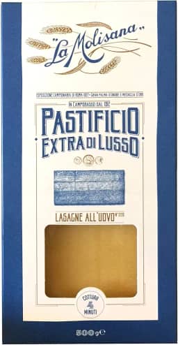 Massa para Lasanha La Molisana Com Ovos 500g