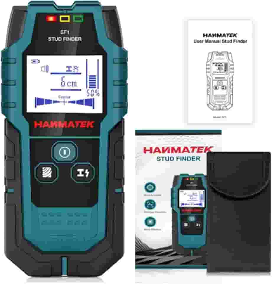 Scanner De Paredes Stud Finder Hanmatek Madeira Metal Fios