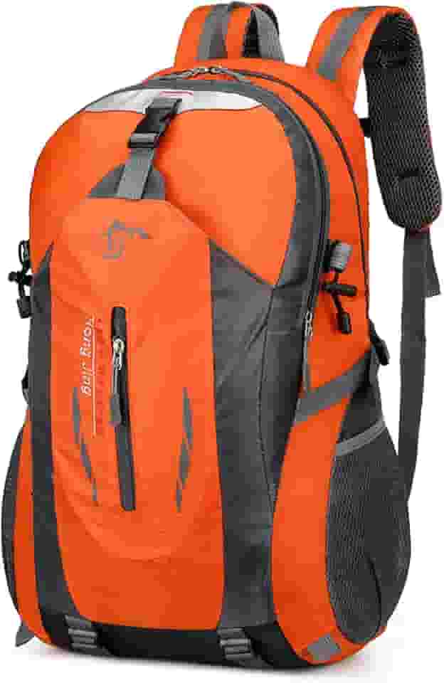 Moniss Mochila para caminhada 40L leve à prova d'água para caminhada ao ar livre para trekking mochila de viagem para homens e mulheres