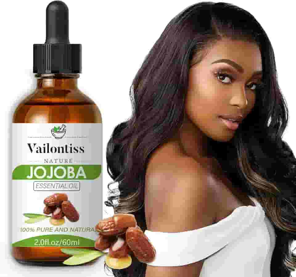 Óleo de jojoba orgânico – Óleo corporal natural e óleo de massagem, spray corporal para todas as pele, cabelos e unhas, prensado a frio e sem hexano (óleo de jojoba, 50 ml)
