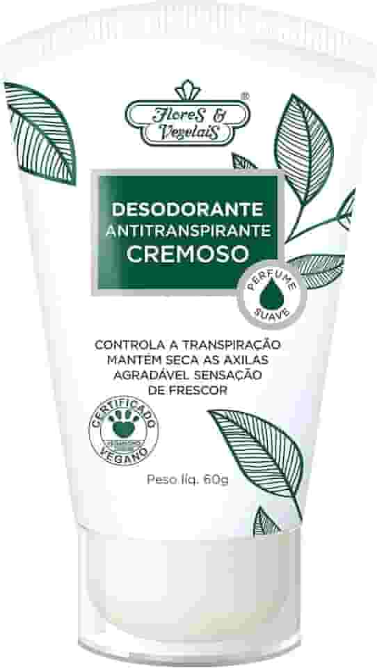 Desodorante Antitranspirante Cremoso Flores & Vegetais