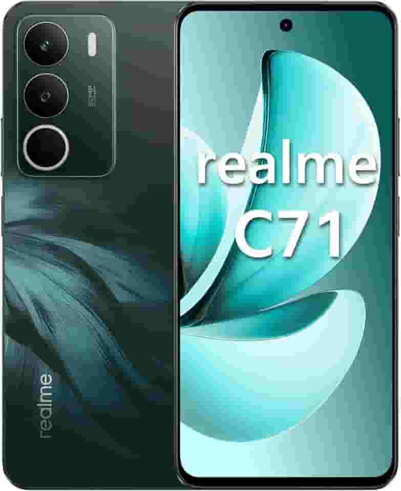 Celular Realme C71 4G Smartphone 4GB RAM 128GB ROM Dual SIM (Verde)