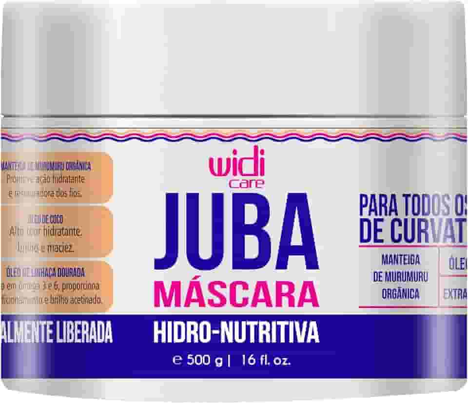 Widi Care Máscara de Tratamento Hidro-Nutritiva Juba 500g