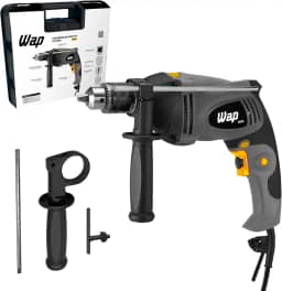 WAP Parafusadeira e Furadeira de Impacto 1/2' EFPI-1000, com Empunhadura Emborracha e Maleta Organizadora, 1000W 220V