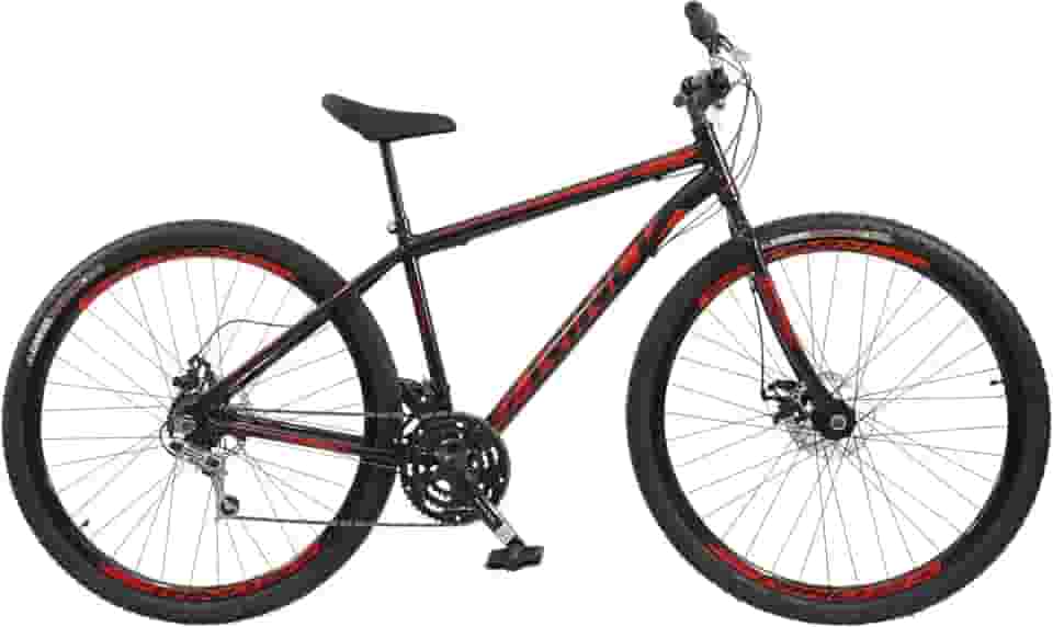 Bicicleta Aro 29 Rino Atacama 21v Aço Carbono Freio A Disco