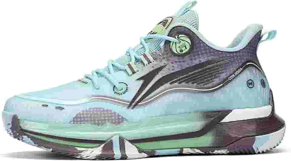 Tênis de basquete masculino com suporte arco cano alto, calçados esportivos antiderrapantes para treinamento ao ar livre Equipamento de basquetebol