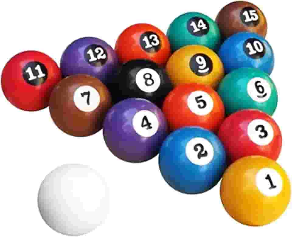 KLOPF, Jogo De Bolas De Sinuca Nacional - 54mm - Cód. 54.07