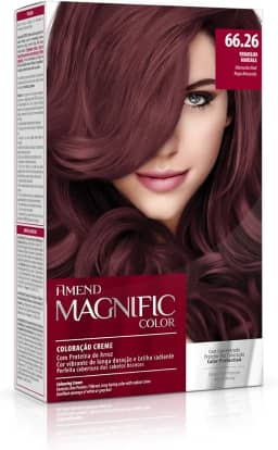 Kit Coloração Amend Magnific Color 66.26 Vermelho Marsala