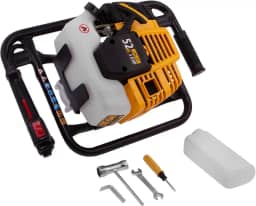 MOTOR PERFURADOR DE SOLO A GASOLINA DX-52 CILINDRADA 52CC CONEXÃO 20MM SEM BROCA