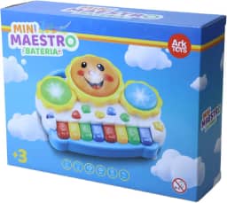 TECLADO MUSICAL COM BATERIA E SOM