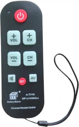 Gmatrix Controle remoto à prova d'água universal com botão grande A-TV10