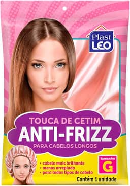Plast Leo Touca De Cetim Com Viés Para Cabelos Longos | (Ref.: 634)