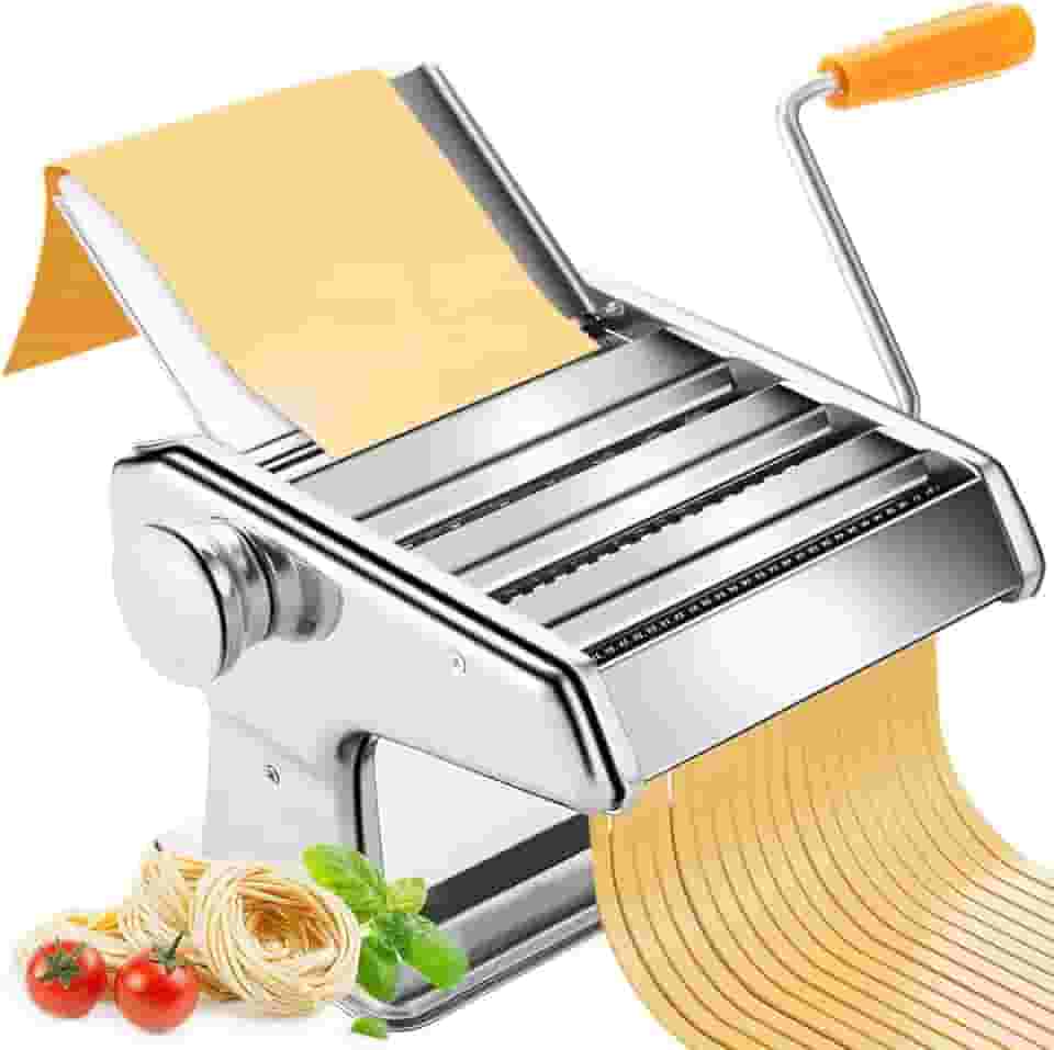 3 Tipos de Massas, Abridor de Massa, Maquina Macarrão Massa Manual, Cilindro de Massa Manual, Máquina para Macarrão, Maquina de Macarrão, Máquina Macarrão 3 Massas, Maquina Macarrao