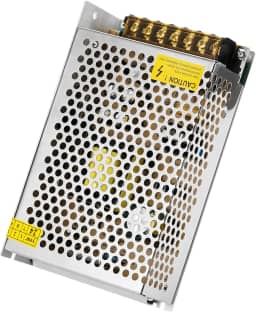 Bossnwatt Fonte De Alimentação Chaveada 24V 5A Ac110V/220V Para Adaptador Conversor Regulado Cc, Transformador Universal Smps 120W Fitas Led, Impressora 3D, Rádio Amador, Câmeras Cftv