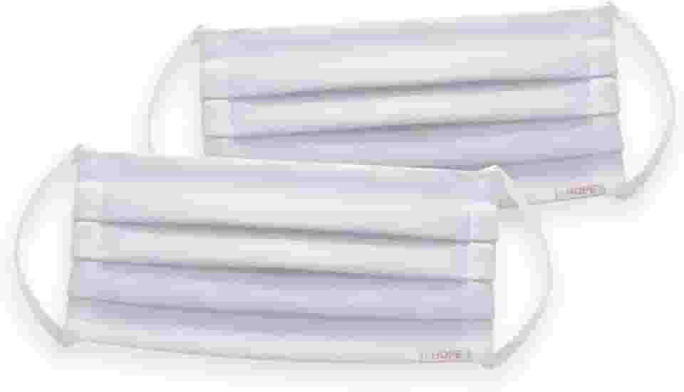 Kit 2 Máscaras Algodão, Hope, Unissex