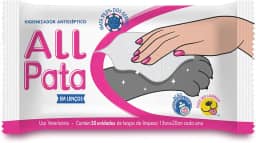 ALL PATA LENÇOS - Lenços Umedecidos com Higienizador para Pets