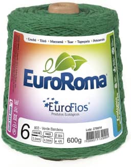 Euroroma 620803, Barbante 4/6 Fios, Multicolor