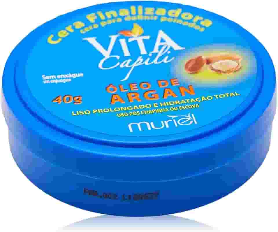 Cera Finalizadora Capilar Óleo de Argan 40G, Muriel, Muriel