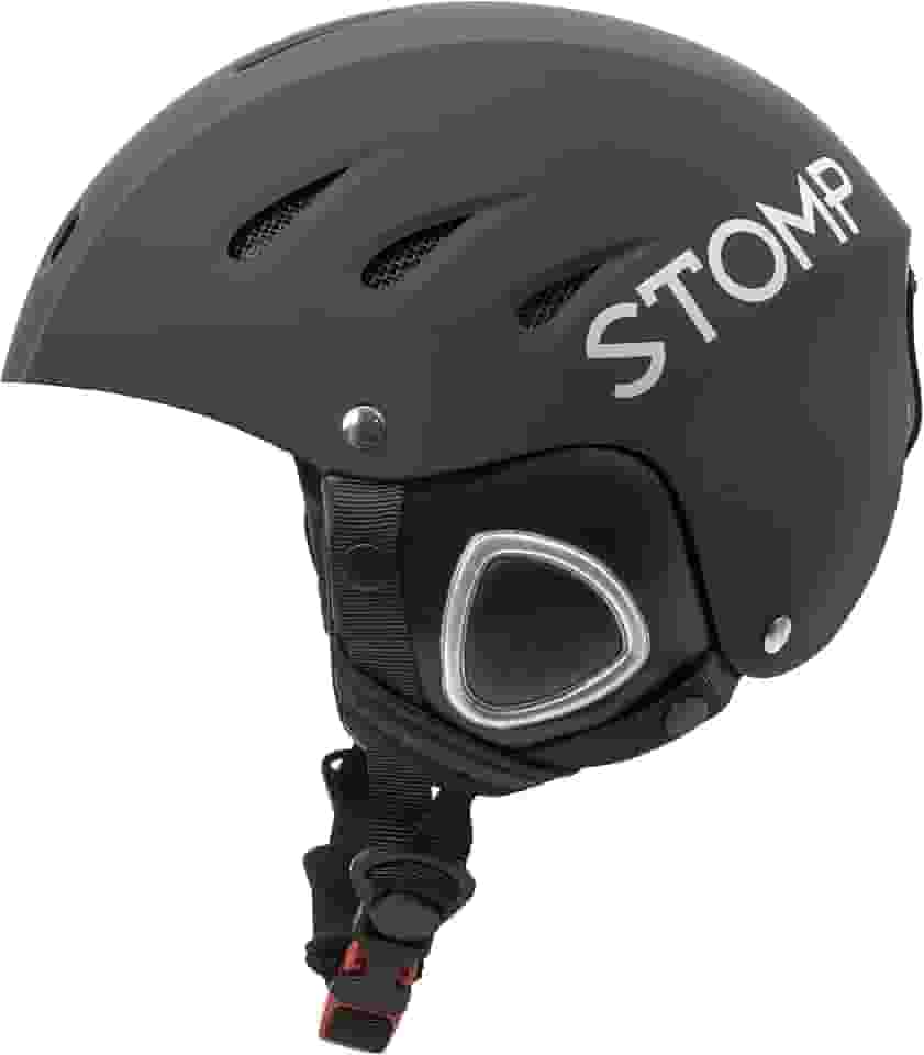 STOMP Capacete para esportes de neve para esqui e snowboard com bolso embutido para fones de ouvido sem fio