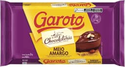 Chocolate para Cobertura GAROTO Meio Amargo 2,1kg