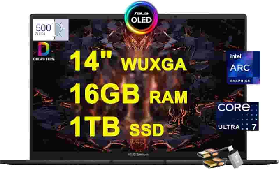Asus Zenbook 14X OLED Business Laptop 36.8 cm 2.8K 120Hz Touchscreen (550nits, 100% DCI-P3, brilhante) 13ª geração Intel 14-core i7-13700H 16GB RAM 512GB SSD retroiluminado impressão digital