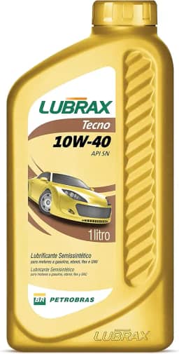 Oleo Para Motor Lubrax Tecno Api Sn 10w40 Semissintético 1 litro