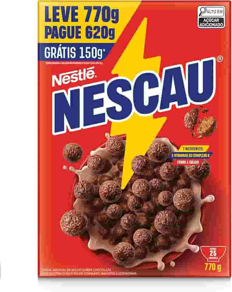 Nescau Cereal Matinal Tradicional Leve 770G Embalagem Econômica