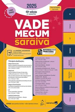 Vade Mecum Saraiva Tradicional - 40ª Edição 2025