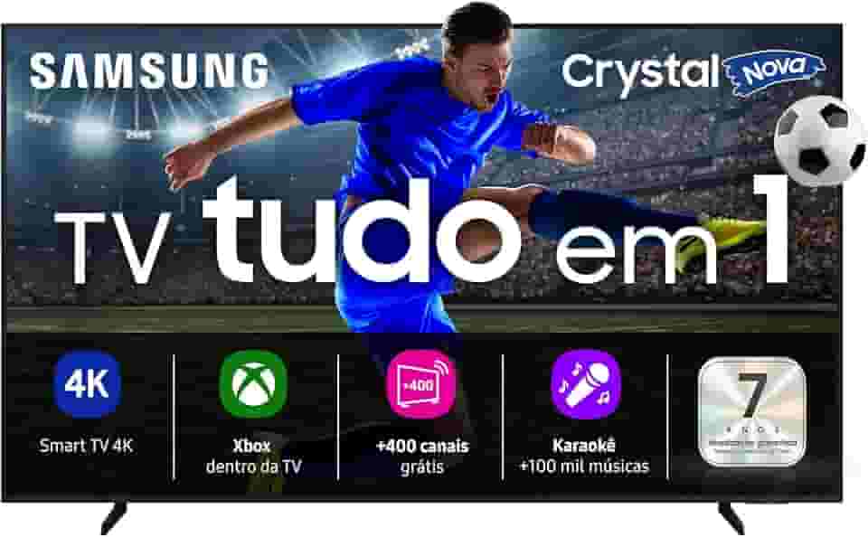 Samsung Smart TV 50' Crystal UHD 4K U8100F 2025