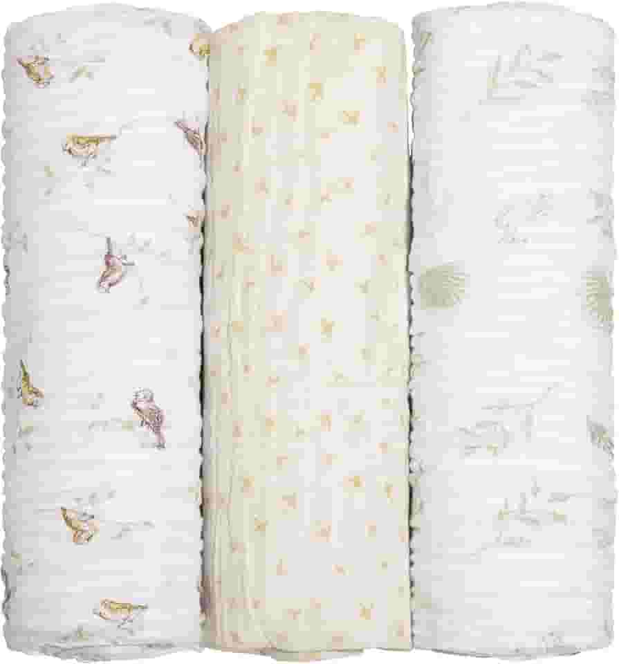 Papi Textil Cueiro Swaddle Soft Bamboo Mami 1,20M X 1,20M Contem 03 Unidades