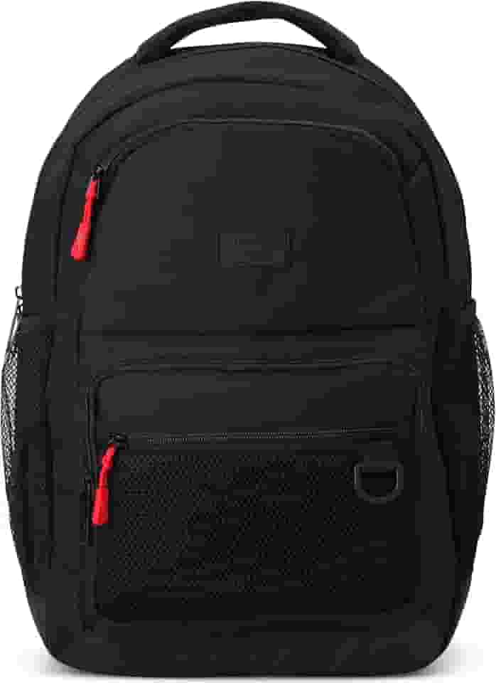 Reebok Mochila – Mochila escolar leve com fecho de zíper e compartimentos espaçosos – Bolsa para livros e bolsa de viagem para o dia a dia